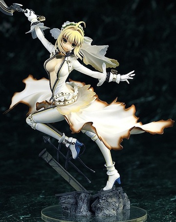 Saber EXTRA (Saber Bride), Fate/Extra CCC, Fate/Stay Night, Souyokusha, Pre-Painted, 1/7